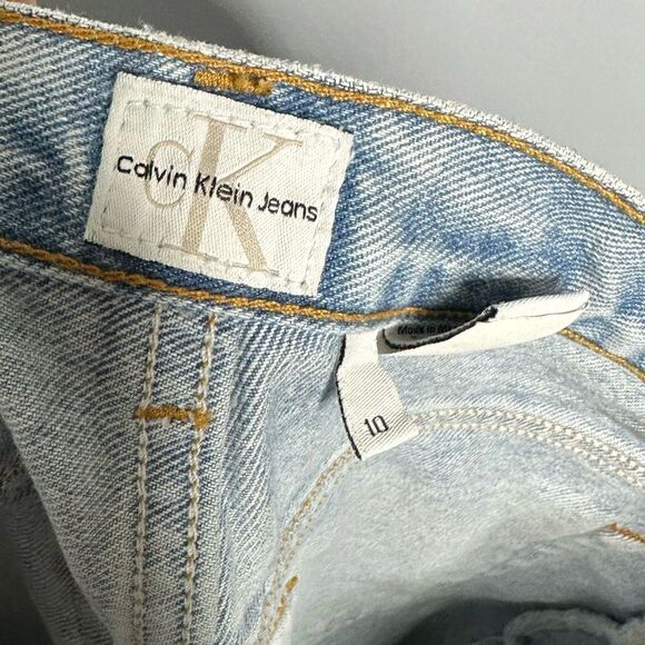 Vintage Calvin Klein High Waisted Mom Jeans 90's CK Classic 5 pocket fit sz 10 - Picture 4 of 6